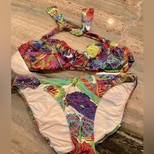Nanette LEPORE strapless Butterfly Bikini